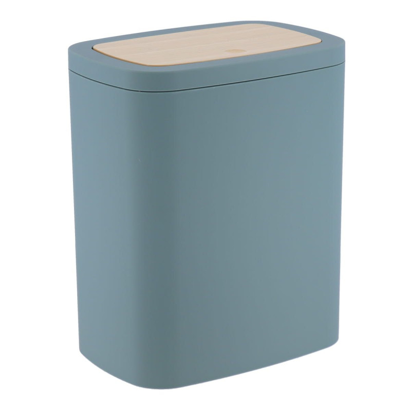 POUBELLE VERT SAUGE 5L - 21X14,5XH25CM A POUBELLE VERT SAUGE 5L - 21X14,5XH25CM A