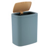 POUBELLE VERT SAUGE 5L - 21X14,5XH25CM A