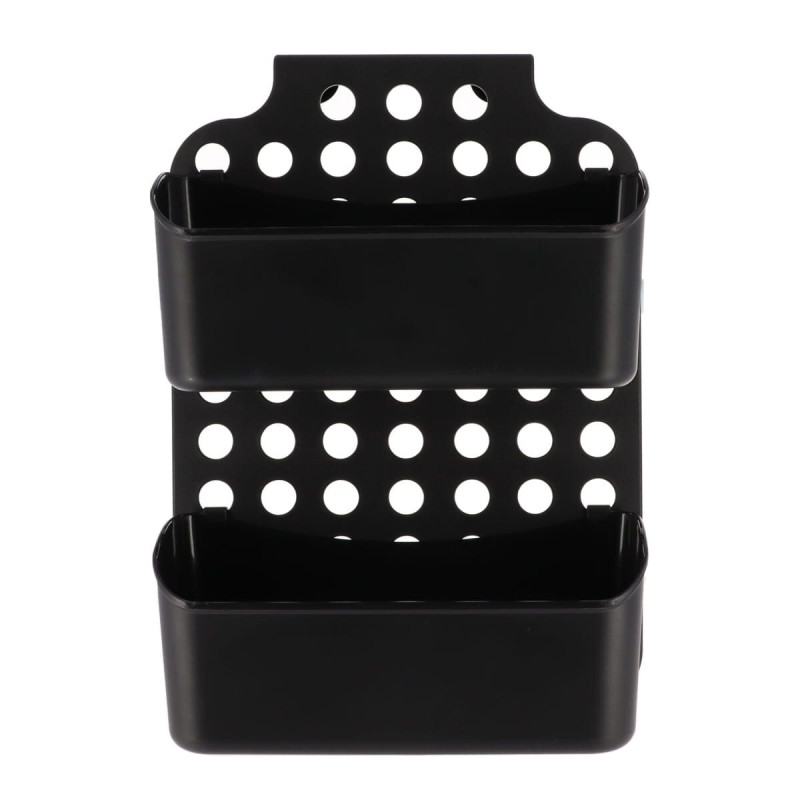 SERVITEUR NOIR POUR PAROI DE DOUCHE + 2 SERVITEUR NOIR POUR PAROI DE DOUCHE + 2