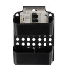 SERVITEUR NOIR POUR PAROI DE DOUCHE + 2