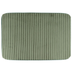 TAPIS KAKI STRIE 40X60 CM - POLYESTER