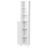 COLONNE "SANTORIN" MDF 1 PORTE/3 ETAGERE
