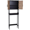 MEUBLE DESSUS WC "BERGEN" MDF/ETAGERE MD