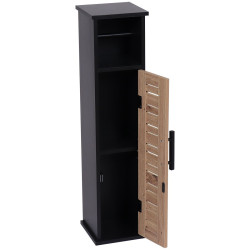 MEUBLE RESERVE ET DEROULEUR PAPIER WC "B