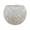 SUSP. BOULE BLANCHE D20CM