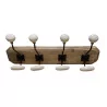 QUALITY 4 HEAD WALNUT HOOK