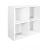 CUBO DE ALMACENAMIENTO BLANCO 4 CAJAS