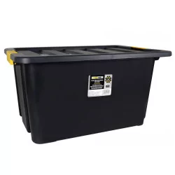 Boite de rangement 100L "BRICO" noir