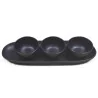 SET APERITIVO NERO OPACO 4 PEZZI