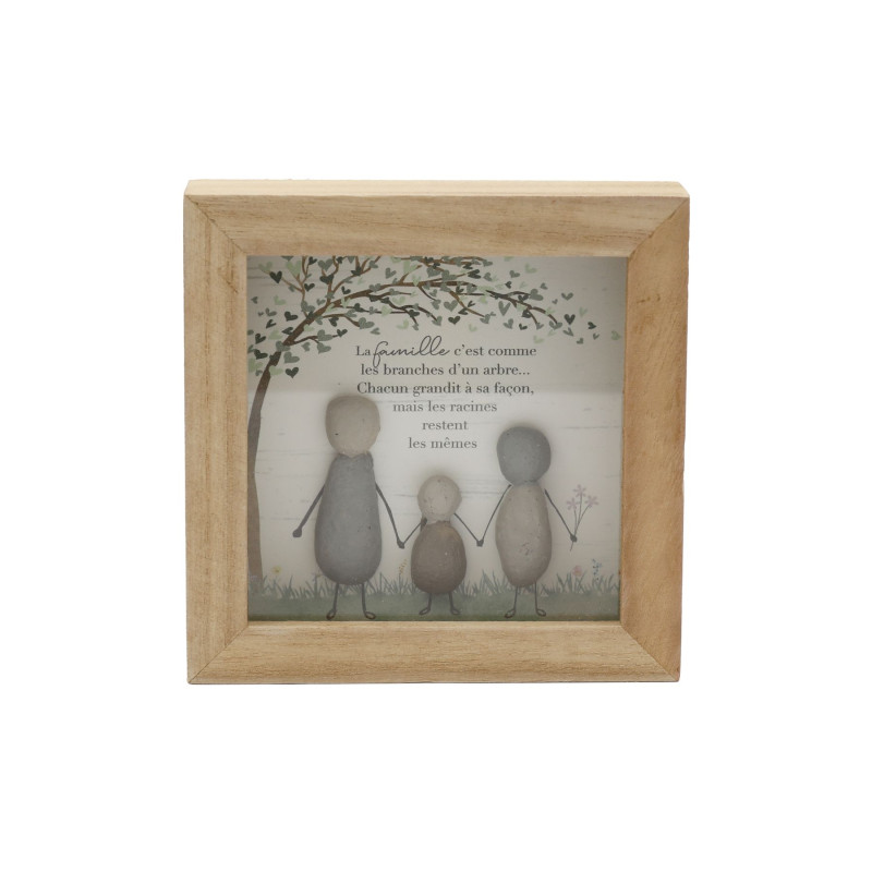 CADRE CITATION GALET FAMILLE/AMIS 12X12C