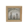 CADRE CITATION GALET FAMILLE/AMIS 12X12C