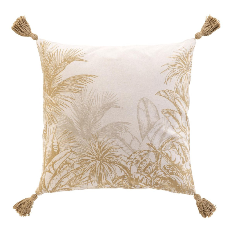 COUSSIN "DUNE" POMPONS 45x45CM COTON/POL COUSSIN "DUNE" POMPONS 45x45CM COTON/POL