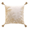 COUSSIN "DUNE" POMPONS 45x45CM COTON/POL