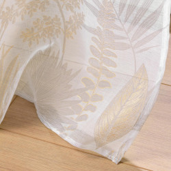 VOILE SABLE METALLISE "MELISSE" 140x240C