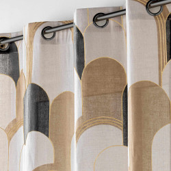 RIDEAU "DENALI" 140x240CM POLYCOTON IMPR