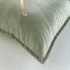 COUSSIN "GLAMA" 45x45CM VELOURS IMP. MET