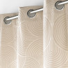 RIDEAU "EVA" NATUREL 135x260CM VELOURS D RIDEAU "EVA" NATUREL 135x260CM VELOURS D