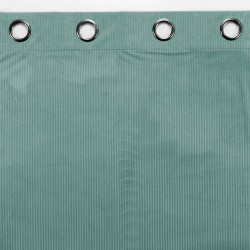 RIDEAU "CASUAL" SAUGE 140x260CM VELOURS