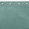 RIDEAU "CASUAL" SAUGE 140x260CM VELOURS