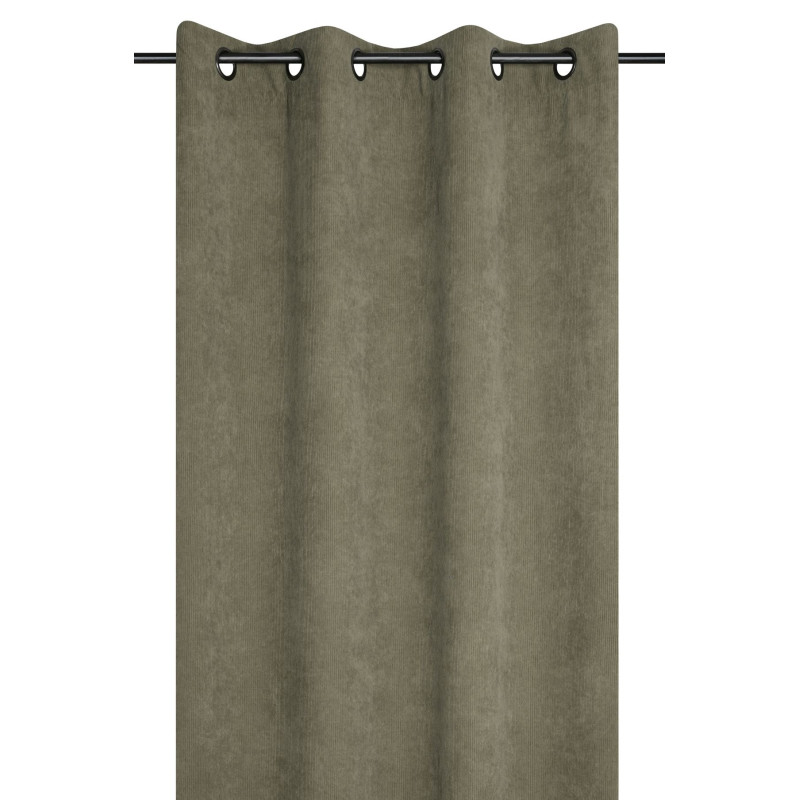 RIDEAU DANDY KAKI 140X260CM