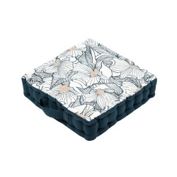 COUSSIN SOL EUGENIE 45X45X10 BLEU