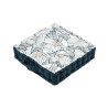 COUSSIN SOL EUGENIE 45X45X10 BLEU COUSSIN SOL EUGENIE 45X45X10 BLEU