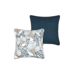 COUSSIN EUGENIE 40X40 BLEU