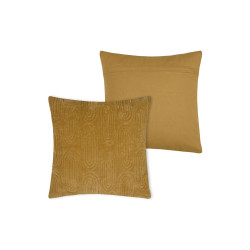 COUSSIN PAXTON 40X40CM MOUTARDE