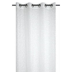VOILAGE PAXTON 140X260CM BLANC