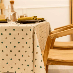 NAPPE LORETTE EMERAUDE 200X150 ENDUIT