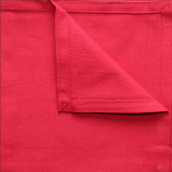 SERVIETTE NEW YORK 40X40 ROUGE