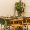 NAPPE REVEILLON BRONZE 350X150CM