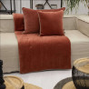 COUSSIN JAIPUR 45X45 BOIS DE ROSE