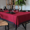 NAPPE INDIRA ROUGE 300X150CM