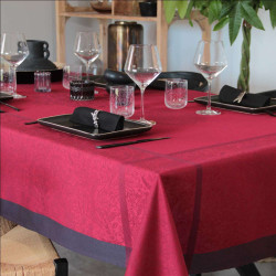 NAPPE INDIRA ROUGE 250X150CM
