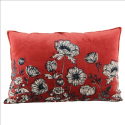 COUSSIN 40X60 EBAUCHE BOIS DE ROSE