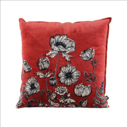 COUSSIN 45X45 EBAUCHE BOIS DE ROSE