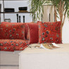 COUSSIN 45X45 CACHEMIRE BRIQUE