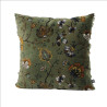 COUSSIN 45X45 CACHEMIRE OIL GREEN