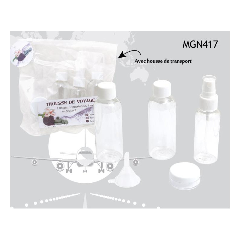 Trousse Voyage 5pcs Transport