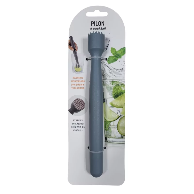 Cocktailmuddler i plast L21cm
