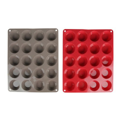 MOULE MINI 20 MUFFIN SILIC 2AS