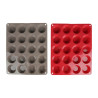 Moule 20 mini muffins en silicone