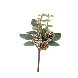 Branche d'Eucalyptus, Baies et Pommes de
