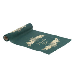 CHT "Merveilleux Noël" Mousseline Vert