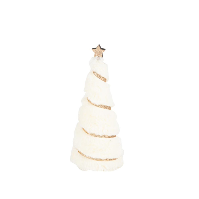 Sapin Fausse Fourrure Ø8x17,5cm
