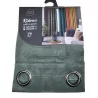 RIDEAU VELVETINE KAKI VELOURS 140x240cm