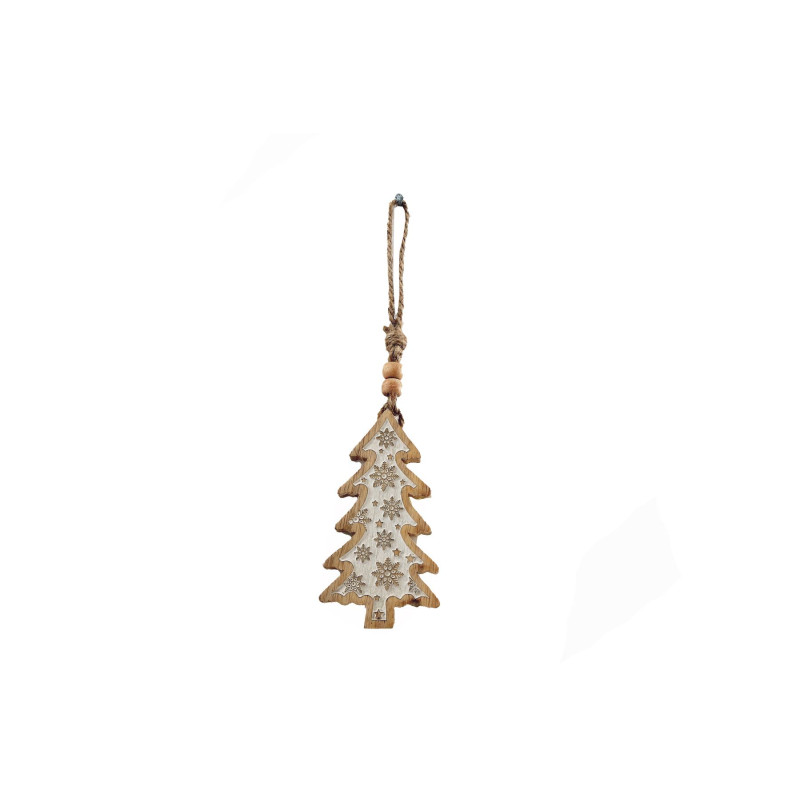 Sapin à suspendre deco laser h12cm Sapin à suspendre deco laser h12cm