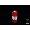 Bougie led pillier Rouge 7,5x15cm