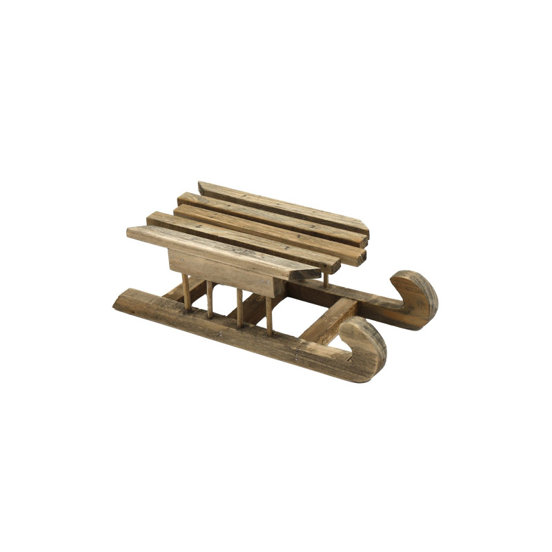 Luge déco à poser 27x10,5cm Luge déco à poser 27x10,5cm
